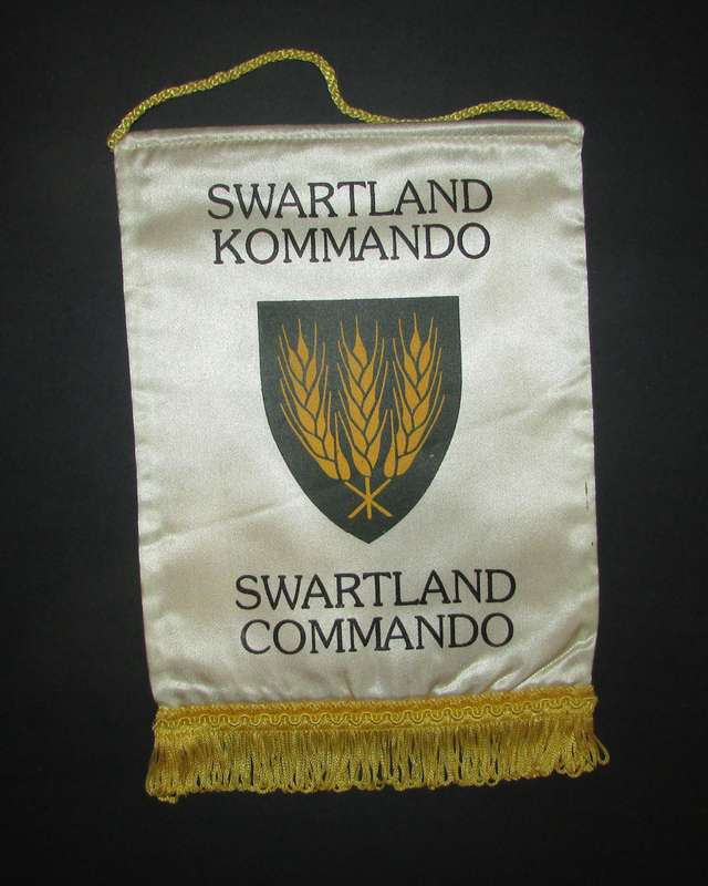 SADF - Swartland Commando Pendant Flag