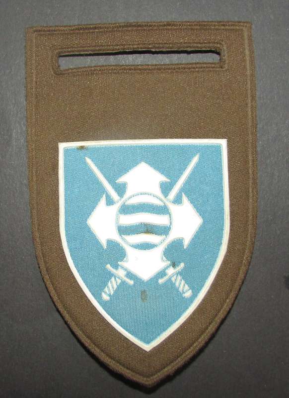 SADF - Quartermaster General Tupper Flash