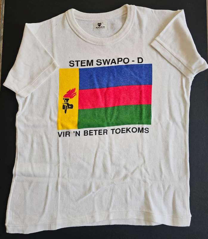 Original Border War Period Vote Swapo T-Shirt