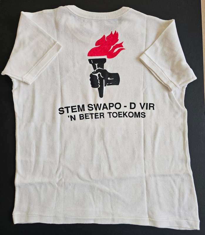 Original Border War Period Vote Swapo T-Shirt