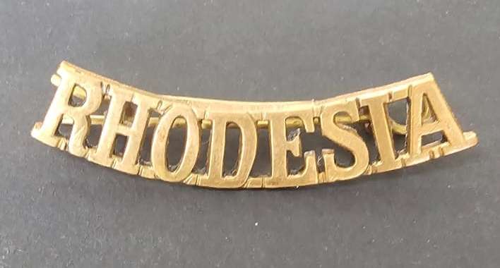 Rhodesia Army - Shoulder Title (Firmin)