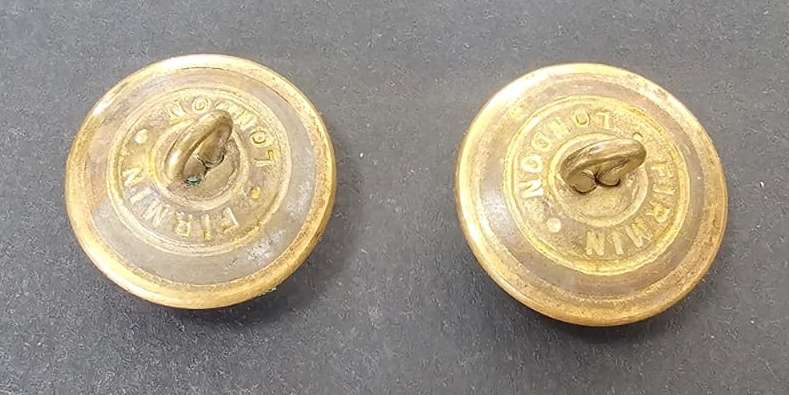 Rhodesia - Pair of Buttons