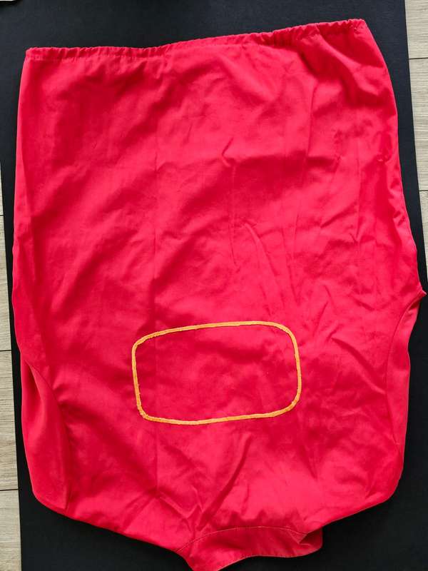 Vintage Total Petrol Attendant Jacket with Old South African Flag Colors