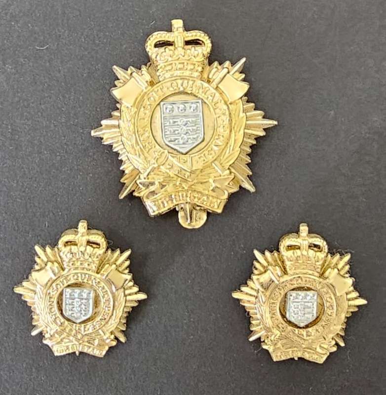 Royal Logistic Corps Royal Logistic Corps Staybrite Anodised Cap Badge - Stayb Cap Badge and Collars