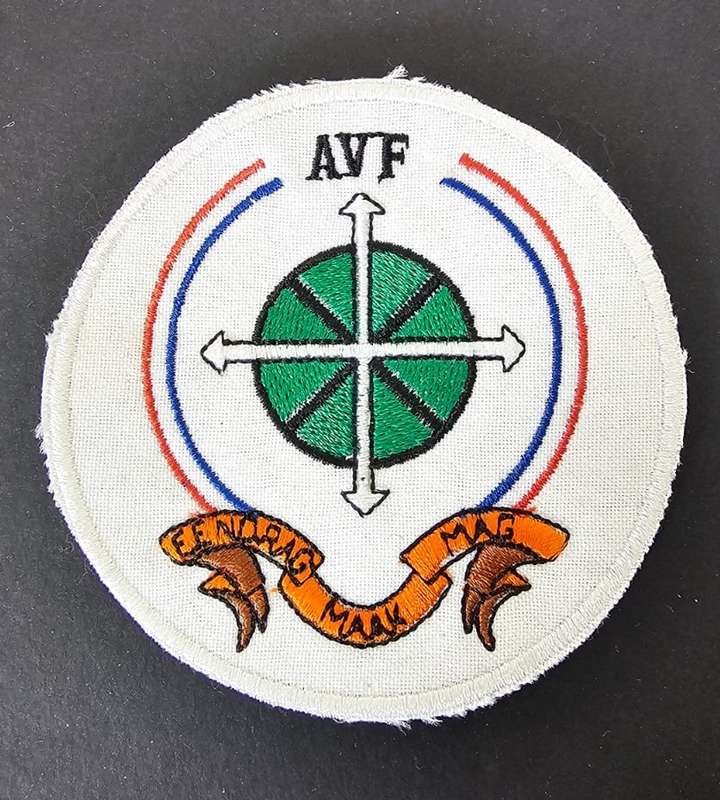 Vintage Afrikaner Volksfront Patch Badge