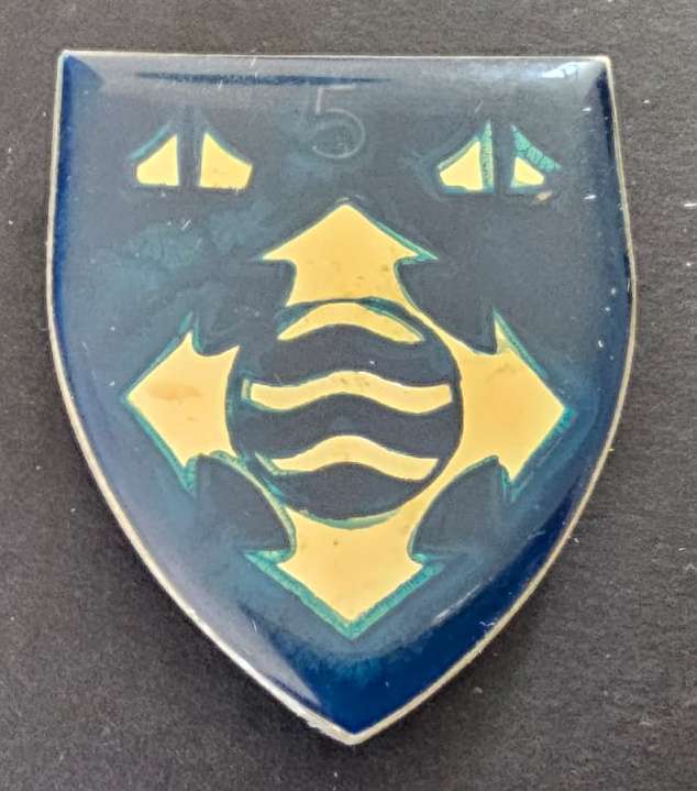 SADF - 5 Base Ordnance Shoulder Flash