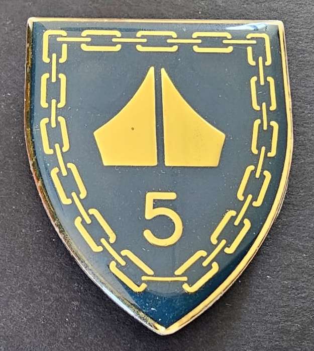 SADF - 5 Base Ordnance Shoulder Flash