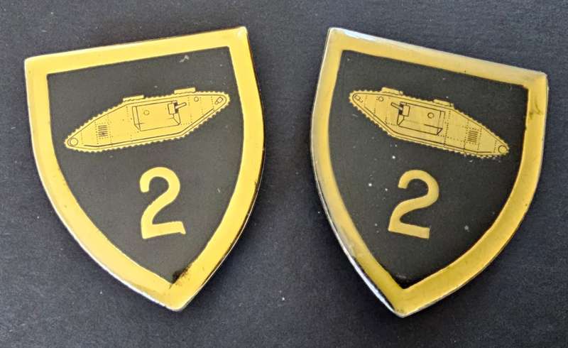 SADF - 2 Light Horse Regiment Shoulder Flash Pair
