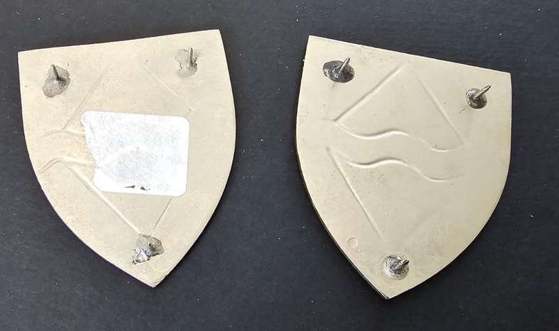 SADF - Regiment Orange River Shoulder Flash Pair
