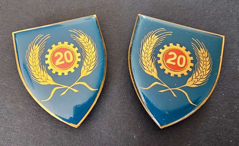 SADF - 20 Maintenance Unit Shoulder Flash Pair