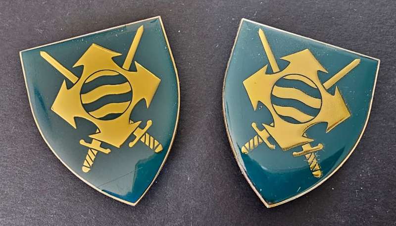 SADF - Quartermaster General Shoulder Flash Pair