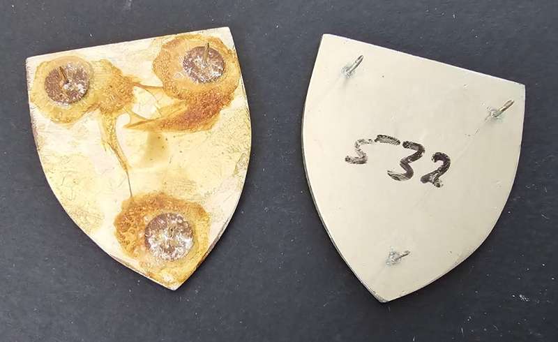 SADF - 19 Supply and Transport Shoulder Flash Pair