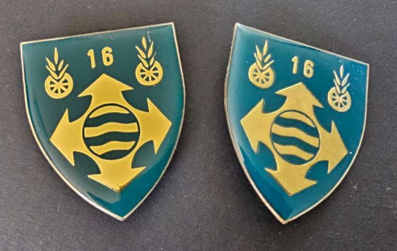 SADF - 16 Supply and Transport Shoulder Flash Pair