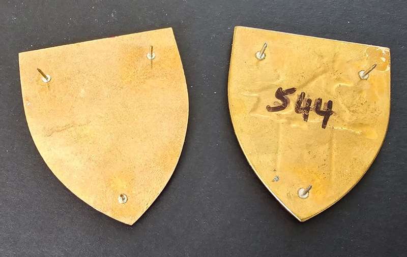 SADF - E/Transvaal Provost Shoulder Flash Pair