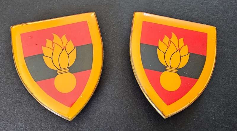 SADF - Engineers Shoulder Flash Pair