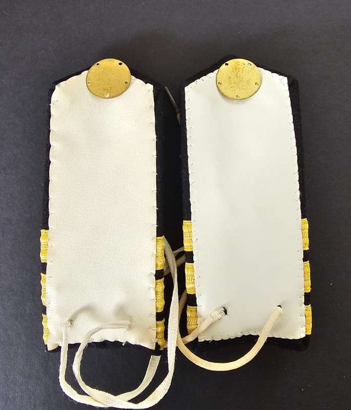 SADF - Navy Commander Epauletter Pair