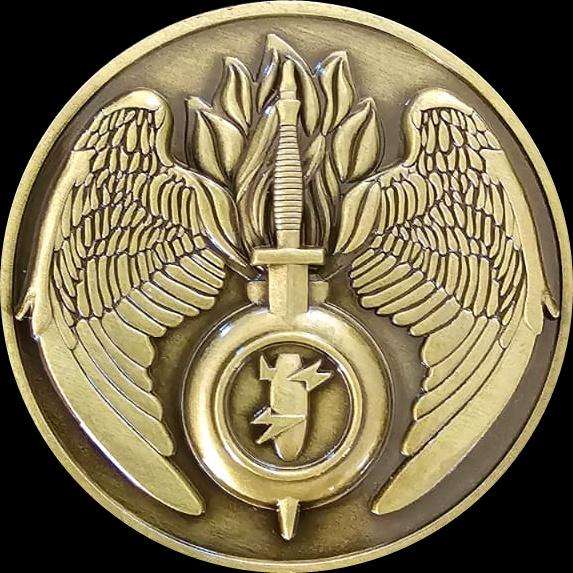 SADF -  Explosives Ordnance Challenge Coin - Number 008/100