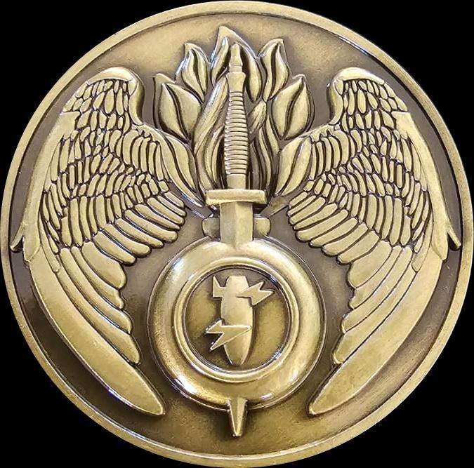 SADF -  Explosives Ordnance Challenge Coin - Number 009/100