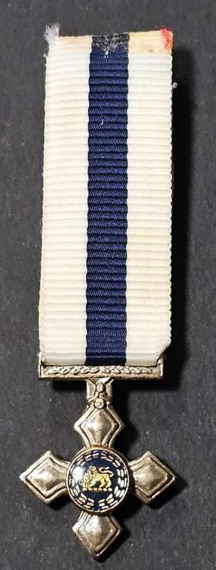 SANDF - Sterling Silver Miniature Navy Cross