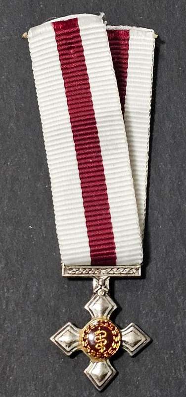 SADF - Sterling Silver Miniature Medical Services Cross