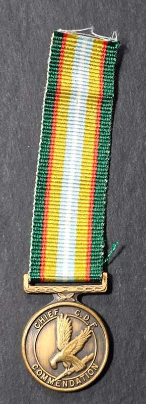 (Homelands) - Miniature Ciskei Chief of the Defence Force Commendation Medal