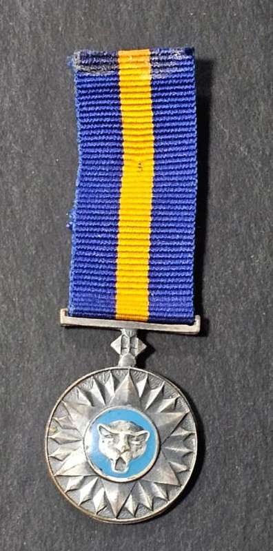 (Homelands)Bophuthatswana Defence Force Merit Medal  - Miniature Medal
