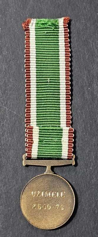 (Homelands)Independence Medal (Transkei) - Miniature Medal