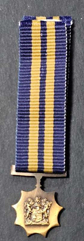 Azanian People's Liberation Army (APLA) - Bronze Medal for Merit (BMM) - Miniature
