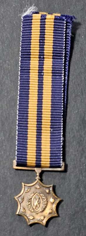 Azanian People's Liberation Army (APLA) - Bronze Medal for Merit (BMM) - Miniature