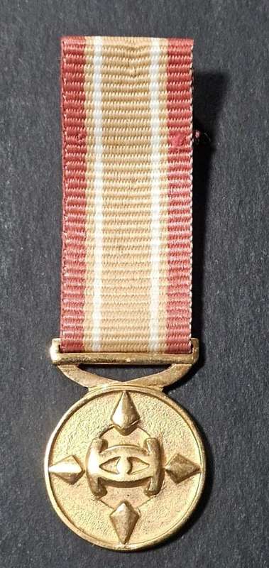 SADF/SANDF Intelligence Services Medal - Outstanding Leadership - Miniature