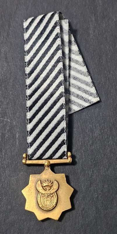 SANDF The Attendance of Nelson Mandela's Funeral - Miniature Medal