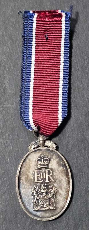 SADF - John Chard Medal ( Royal Cypher ) - Miniature Medal