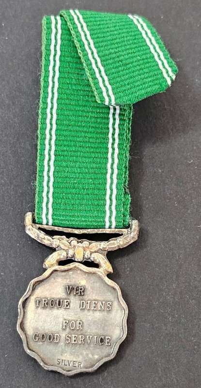 SADF - Good Service Medal - Miniature ( Silver )