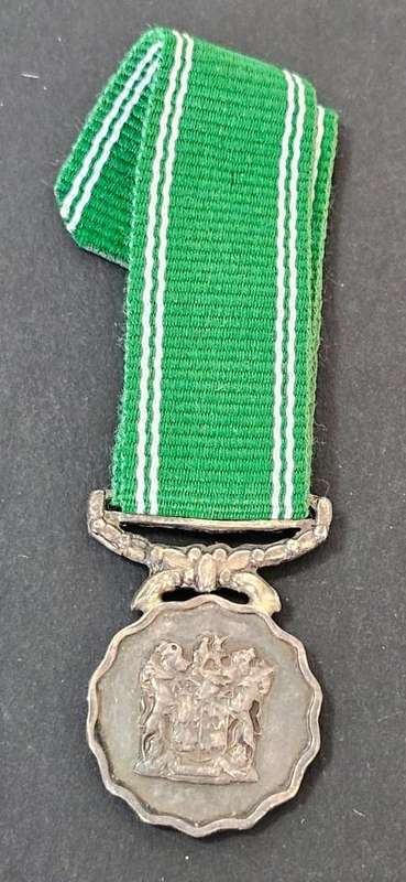 SADF - Good Service Medal - Miniature ( Silver )