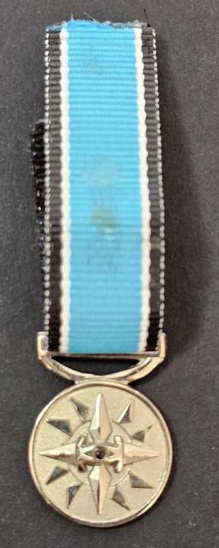 SADF/SANDF Intelligence Services Medal - Star of Honour Silver - Miniature