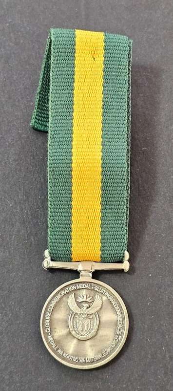 SADF - Miniature Commando Closure Medal