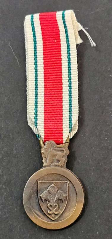 SADF - The National Intelligence Service Medal for Faithful Service, Bronze - Miniature