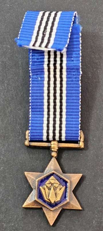 SANDF - Miniature Bronze Protea Decoration
