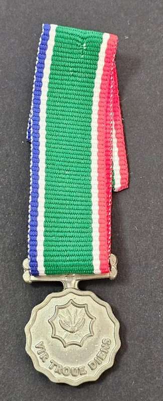 SADF - Faithful Service Miniature Medal