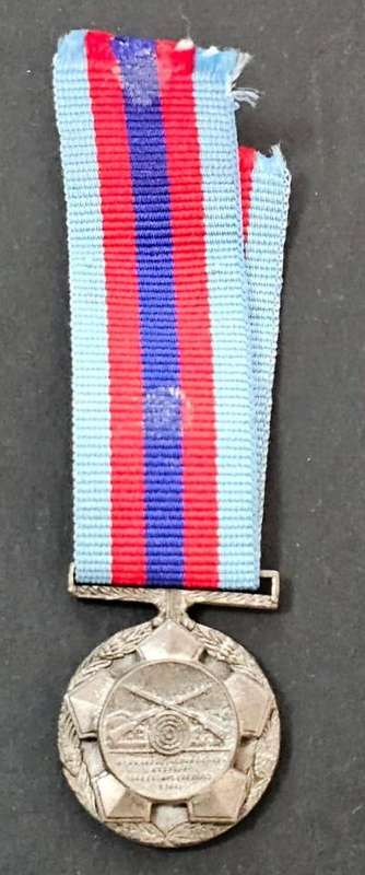 SADF - Miniature Shooting Medal ( Silver SAM )