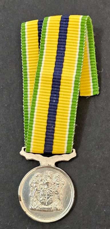 SADF - Miniature De Wet Decoration - Sterling Silver