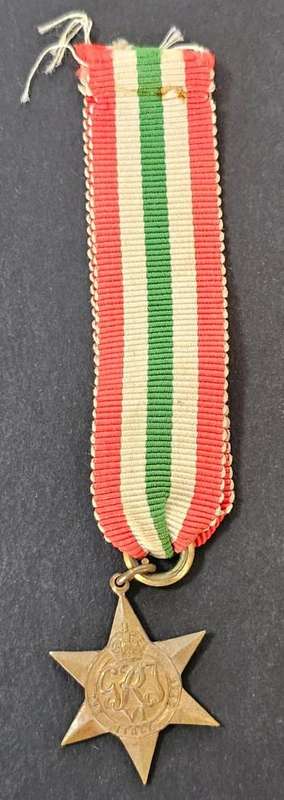 World War Two Miniature Italy Star