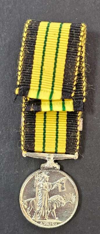 World War Two British Army General Service Miniature Medal with Kenya Bar