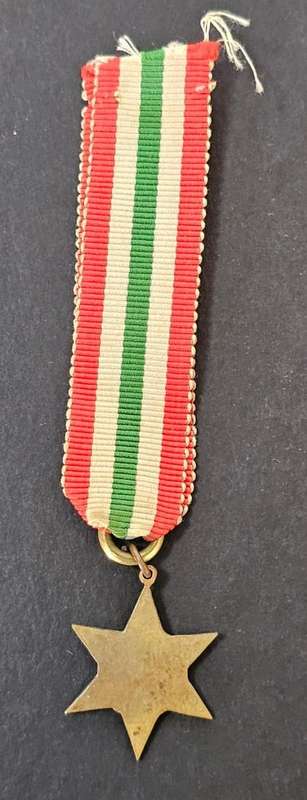 World War Two Miniature Italy Star