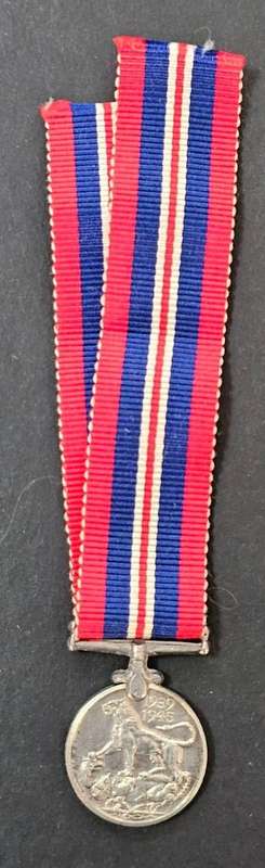 World War Two Miniature War Medal