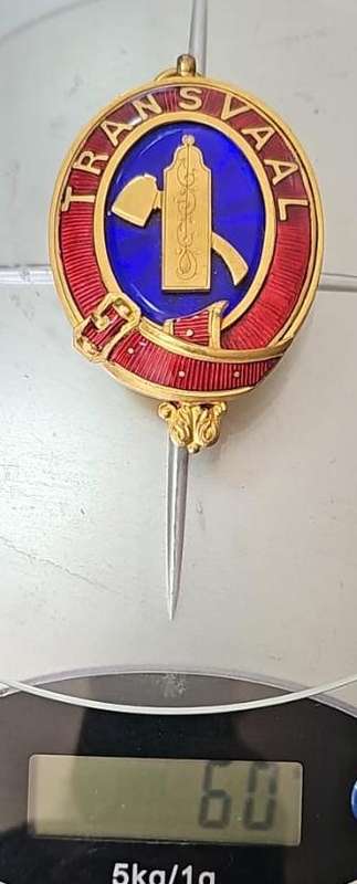 Masonic jewel in original case