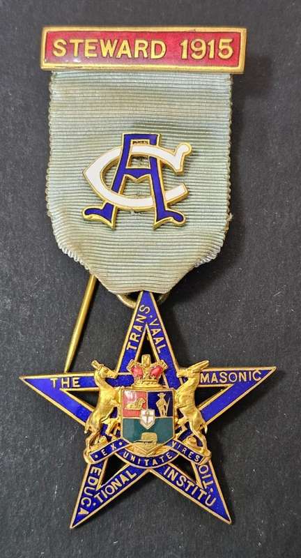 Masonic Jewel in Original Case of Issue