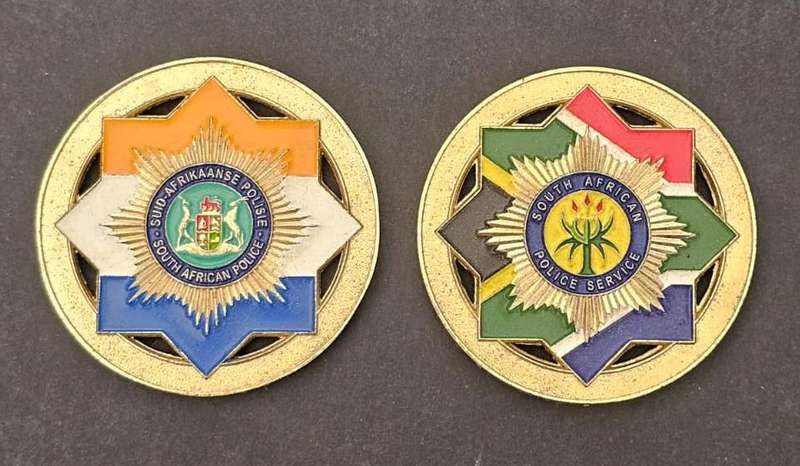 Only 50 Sets Made - South African Police Special Task Force Numbered Challenge Coin set - Number 10