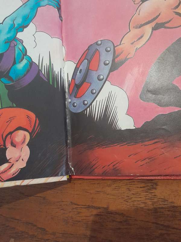 HE-MAN Masters Of The Universe Mattel Annual 1987 Hardback Comic Book