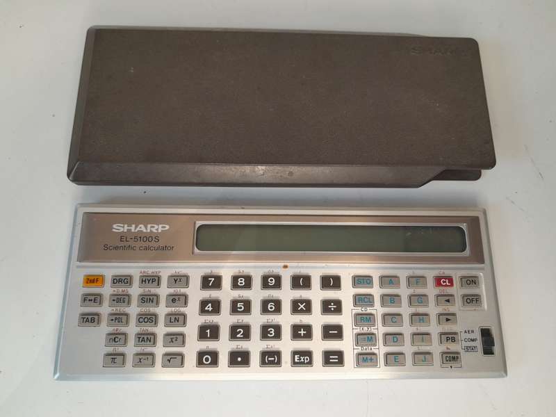 Vintage Sharp EL-5100S scientific calculator